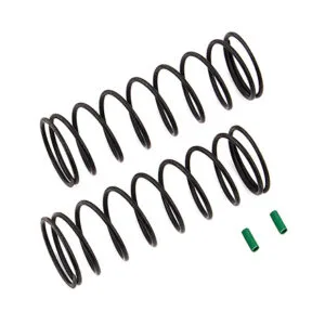 81222 Front Springs V2, verde, 4,9 lb/in, L70, 9,5T, 1,6D