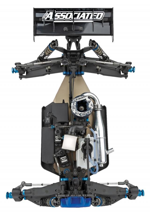 Kit Truggy RC8T4 Team Associated - Imagen 3